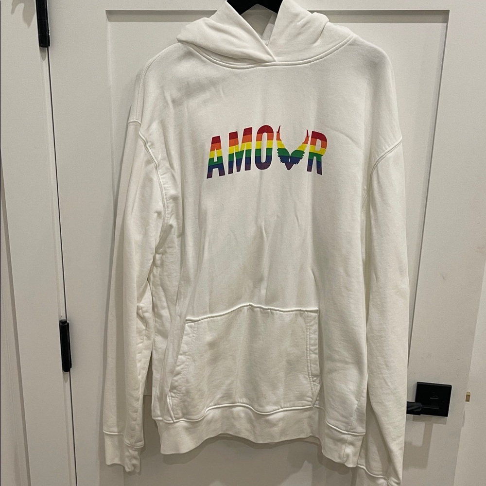 Zadig & Voltaire White Logo Hoodie